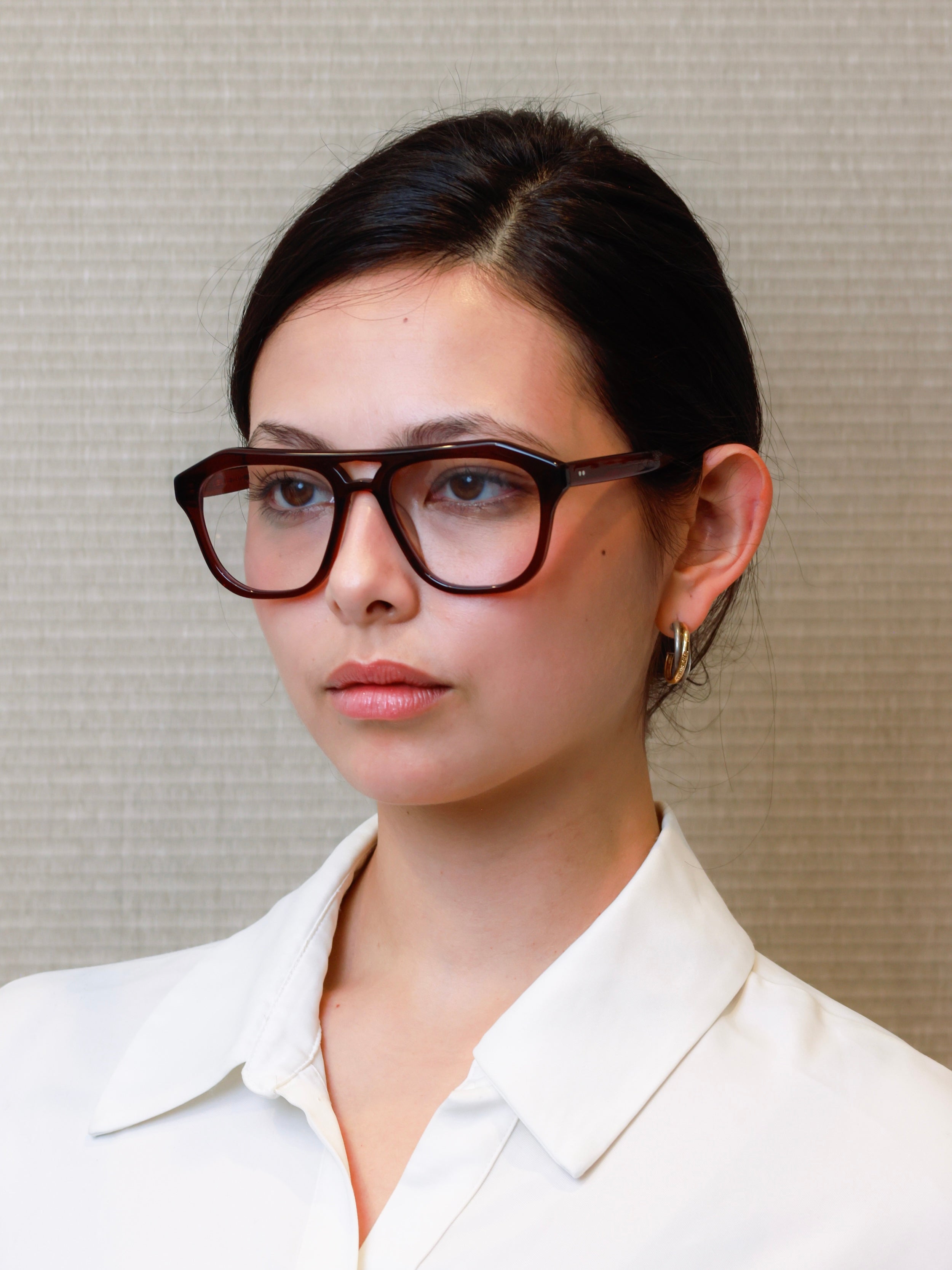 Model THEO Burgundy | Eyeglasses